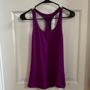 Nike Dri-Fit Purple Back Tank Top
